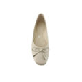 圖片 真皮蝴蝶結平底芭蕾舞鞋(Genuine Leather Bow Ballet Flats)