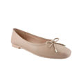 圖片 真皮蝴蝶結平底芭蕾舞鞋(Genuine Leather Bow Ballet Flats)