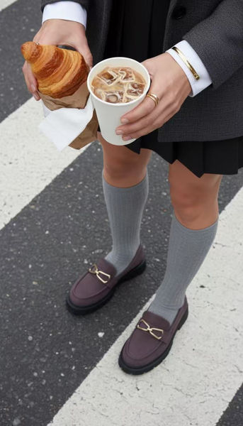 圖片 FEX-女士厚底樂福鞋 (Chunky sole loafers for women) 