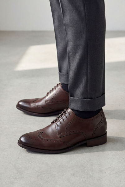 圖片 OXBRIDGE TOWN -經典內層增高皮鞋 ( OXBRIDGE TOWN Classic Height‑Increasing Leather Shoes)
