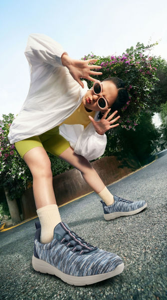 圖片 FOOTSPOT-女士休閒運動鞋 (FOOTSPOT- Women'sCasual Knit Sneakers)