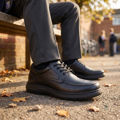 圖片 SANTA BARBARA POLO & RACQUET CLUB-中學黑色真皮學生鞋  (Black Genuine Leather School Shoes for Junior Students)
